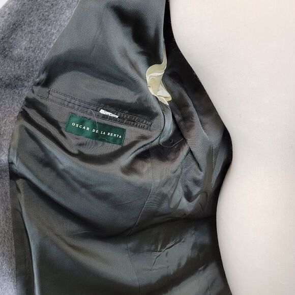 Vintage Oscar De la renta cashmere wool blazer - Picture 5 of 8